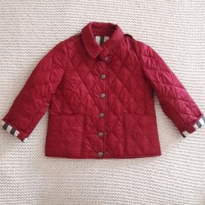 Burberry toddler jacket